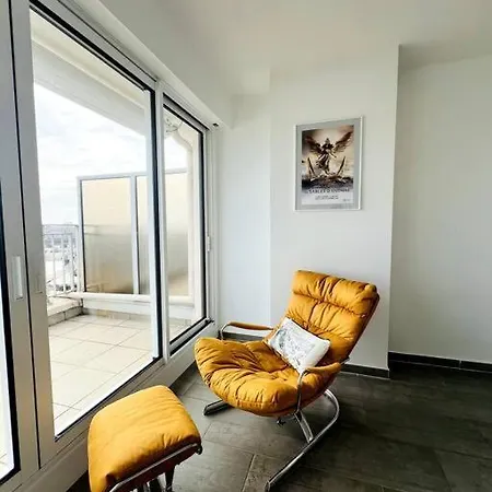 Mirasables - Dernier Etage Terrasse Vue Mer 아파트 Les Sables-dʼOlonne